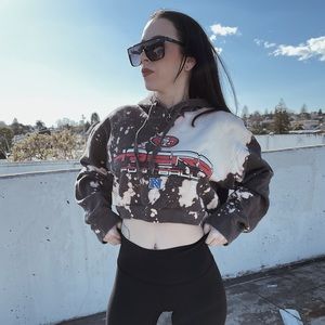 🤎SOLD🤎Cropped 49ers Hoodie